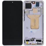 TOUCH DIGITIZER + DISPLAY OLED COMPLETE + FRAME FOR XIAOMI 12X (2112123AC 2112123AG) / XIAOMI 12 (2201123G 2201123C) PURPLE ORIGINAL（SERVICE PACK）