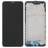 TOUCH DIGITIZER + DISPLAY AMOLED COMPLETE + FRAME FOR SAMSUNG GALAXY A16 5G A166B BLACK OEM
