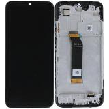 DISPLAY LCD + TOUCH DIGITIZER DISPLAY COMPLETE + FRAME FOR XIAOMI POCO M4 5G / POCO M5 (22071219CG) BLACK (SERVICE PACK)