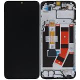 DISPLAY LCD + TOUCH DIGITIZER DISPLAY COMPLETE + FRAME FOR OPPO A57 4G (CPH2387) BLACK