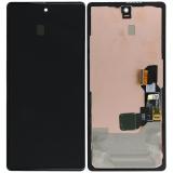 TOUCH DIGITIZER + DISPLAY OLED COMPLETE FOR GOOGLE PIXEL 6A 5G (GX7AS GB62Z G1AZG GB17L) BLACK ORIGINAL (SERVICE PACK) (G949-00239-01)