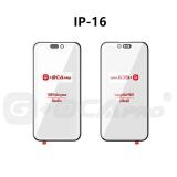 G+ PRO GLASS LENS REPLACEMENT + OCA FOR APPLE IPHONE 16 6.1 BLACK