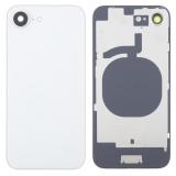 BACK HOUSING OF GLASS WITH HOLDER FOR APPLE IPHONE 16E 6.1 WHITE
