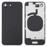BACK HOUSING OF GLASS WITH HOLDER FOR APPLE IPHONE 16E 6.1 BLACK