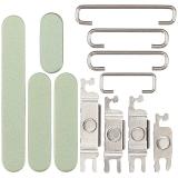 SET OF 3 PCS VOLUME BUTTON + POWER BUTTON + VIBRATING MOTOR FOR APPLE IPHONE 17 6.3 SAGE