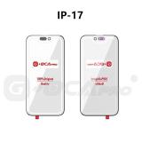 G+ PRO GLASS LENS REPLACEMENT + OCA FOR APPLE IPHONE 17 6.3 BLACK