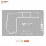 AMAOE IP17 0.12mm MIDDLE LAYER BGA REBALLING STENCIL FOR APPLE IPHONE 17