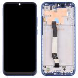 DISPLAY LCD + TOUCH DIGITIZER DISPLAY COMPLETE + FRAME FOR XIAOMI REDMI NOTE 8 (M1908C3JH M1908C3JG M1908C3JI) / REDMI NOTE 8 2021 (M1908C3JGG) BLUE ORIGINAL (SERVICE PACK)