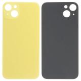 BACK HOUSING OF GLASS (BIG HOLE) FOR APPLE IPHONE 14 PLUS 6.7 YELLOW