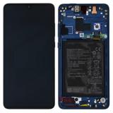 DISPLAY LCD + TOUCH DIGITIZER DISPLAY COMPLETE + FRAME FOR HUAWEI MATE 20 HMA-L09 HMA-L29 MIDNIGHT BLUE ORIGINAL