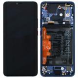 DISPLAY LCD + TOUCH DIGITIZER DISPLAY COMPLETE + FRAME FOR HUAWEI MATE 20 PRO LYA-L09 LYA-L29 LYA AL00 MIDNIGHT BLUE ORIGINAL