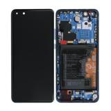 DISPLAY LCD + TOUCH DIGITIZER DISPLAY COMPLETE + FRAME FOR HUAWEI P40 PRO ELS-NX9 ELS-N04 DEEP SEA BLUE ORIGINAL