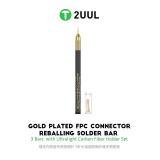 2UUL SC98 GOLD-PLATED SOLDERING NEEDLE SET FOR FPC CONNECTOR SOLDERING WITH ULTRA-LIGHT CARBON FIBER HANDLE 3 SOLDERING NEEDLES