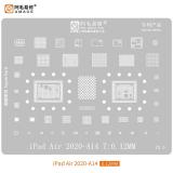 AMAOE IPAD AIR 2020-A14 METAL TEMPLATE OF IC CHIP FOR IPAD AIR 2020 0.12MM