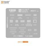 AMAOE SCREEN IC STEEL MESH FOR IP 11-16 APPLE IPHONE 11 - 12 / 13 / 13 MINI / 13 PRO / 13 PRO MAX / 14 / 14 PLUS / 14 PRO / 14 PRO MAX / 15 / 15 PLUS / 15 PRO / 15 PRO MAX / 16 / 16 PLUS / 16 PRO / 16 PRO MAX / 17 / 17 AIR / 17 PRO / 17 PRO MAX