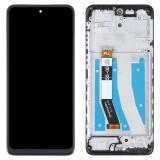 TOUCH DIGITIZER + DISPLAY LCD COMPLETE WITH FRAME FOR MOTOROLA MOTO G32 (XT2235) BLACK ORIGINAL