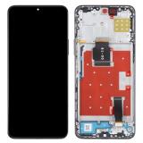 TOUCH DIGITIZER + DISPLAY LCD COMPLETE + FRAME FOR HONOR X8A (CRT-LX1 CRT-LX2 CRT-LX3) / HONOR 90 LITE 5G (CRT-NX1) MIDNIGHT BLACK ORIGINAL