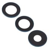 SET OF 3 PCS GLASS LENS REPLACEMENT OF CAMERA FOR OPPO RENO 4 4G (CPH2113) / RENO4 5G (CPH2091)