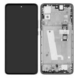 DISPLAY LCD + TOUCH DIGITIZER DISPLAY COMPLETE + FRAME FOR MOTOROLA Edge 30 XT2203 BLACK ORIGINAL (SERVICE PACK 5D68C20584)