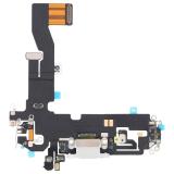 ORIGINAL CHARGING PORT FLEX CABLE FOR APPLE IPHONE 12 6.1 / 12 PRO 6.1 WHITE  NEW