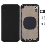 BACK HOUSING FOR APPLE IPHONE XR 6.1 BLACK OEM