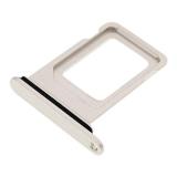 SIM CARD TRAY FOR APPLE IPHONE 14 6.1 / IPHONE 14 PLUS 6.7 STARLIGHT / SILVER