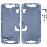 CENTRAL HOUSING A FOR APPLE IPHONE 14 6.1 BLUE OEM