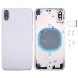 BACK HOUSING FOR APPLE IPHONE X 5.8 WHITE MATERIAL ORIGINAL