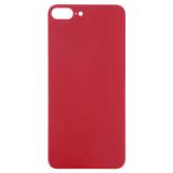 BACK HOUSING OF GLASS (BIG HOLE) FOR APPLE IPHONE 8 PLUS 5.5 RED