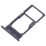 DUAL SIM CARD TRAY FOR SAMSUNG GALAXY A16 4G A165F MIDNIGHT BLUE / BLACK