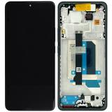 TOUCH DIGITIZER + DISPLAY AMOLED COMPLETE + FRAME FOR XIAOMI REDMI NOTE 14 PRO+ 5G (24115RA8EG) MIDNIGHT BLACK ORIGINAL (SERVICE PACK)
