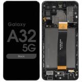 DISPLAY LCD + TOUCH DIGITIZER DISPLAY COMPLETE + FRAME FOR SAMSUNG GALAXY A32 5G A326B BLACK ORIGINAL (SERVICE PACK)