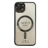 PHONE CASE ELECTROPLASTY + LENS PROTECTION + MAGNETIC FOR APPLE IPHONE 14 BLACK