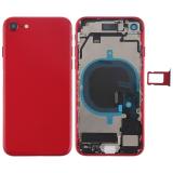 BACK HOUSING WITH PARTS FOR APPLE IPHONE 8G 4.7 RED