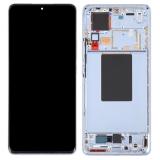 TOUCH DIGITIZER + DISPLAY OLED COMPLETE + FRAME FOR XIAOMI 12 PRO (2201122C 2201122G) BLUE ORIGINAL（SERVICE PACK）