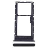 DUAL SIM CARD TRAY FOR XIAOMI REDMI 12 (23053RN02A 23053RN02Y 23053RN02I) / REDMI 12 5G (23076RN4BI 23076RN8DY) MIDNIGHT BLACK