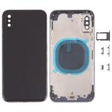 BACK HOUSING FOR APPLE IPHONE XS 5.8 BLACK OEM