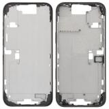 CENTRAL HOUSING A FOR APPLE IPHONE 16 PRO MAX 6.9 BLACK TITANIUM OEM (WITHOUT CAMERA BUTTON + CABLE)