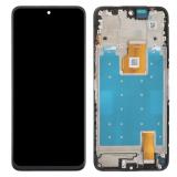 TOUCH DIGITIZER + DISPLAY LCD COMPLETE WITH FRAME FOR HONOR 400 SMART (LGN-NX1) BLACK ORIGINAL