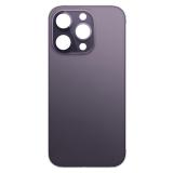 BACK HOUSING OF GLASS (BIG HOLE) FOR APPLE IPHONE 14 PRO 6.1 DEEP PURPLE