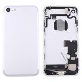 BACK HOUSING WITH PARTS FOR IPHONE 7G 4.7 WHITE MATERIAL ORIGINAL