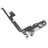 ORIGINAL CHARGING PORT FLEX CABLE FOR APPLE IPHONE 12 PRO MAX 6.7 SILVER NEW