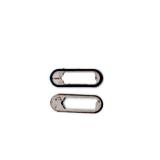 HOME BUTTON MOUNTING METAL PLATE BRACKET FASTENING CLIP COVER FOR HUAWEI HONOR VIEW 10 / HONOR V10 BLUE