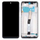 TOUCH DIGITIZER + DISPLAY LCD COMPLETE + FRAME FOR XIAOMI REDMI NOTE 9S (M2003J6A1G) / REDMI NOTE 9 PRO INTERSTELLAR GRAY
