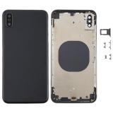 BACK HOUSING FOR APPLE IPHONE XS MAX 6.5 BLACK OEM