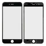 GLASS LENS REPLACEMENT + ORIGINAL FRAME FOR APPLE IPHONE 6 PLUS 5.5 BLACK
