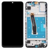 DISPLAY LCD + TOUCH DIGITIZER DISPLAY COMPLETE + FRAME FOR HUAWEI P SMART 2020 POT-LX1A MIDNIGHT BLACK ORIGINAL