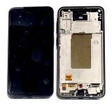 TOUCH DIGITIZER + DISPLAY AMOLED COMPLETE WITH FRAME FOR SAMSUNG GALAXY A37 5G A376B CHARKOAL BLACK ORIGINAL (SERVICE PACK)