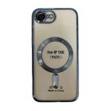 PHONE CASE ELECTROPLASTY + LENS PROTECTION + MAGNETIC FOR APPLE IPHONE 16E BLUE