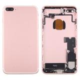 BACK HOUSING WITH PARTS FOR APPLE IPHONE 7 PLUS 5.5 ROSE GOLD MATERIAL ORIGINAL